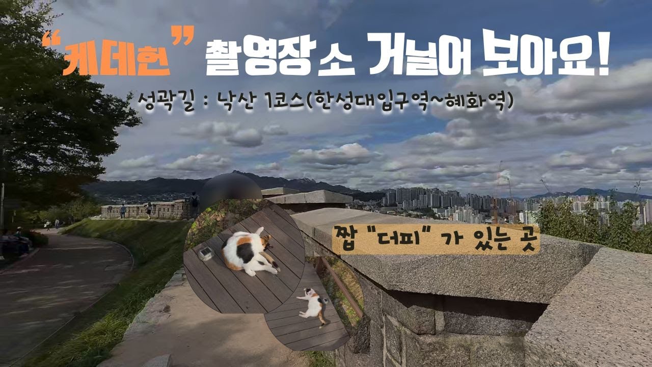 케이팝 데몬 헌터스에 나온 그 길 | 한양성곽길 낙산공원 걷기 코스 | #걷기여행 #건강걷기
