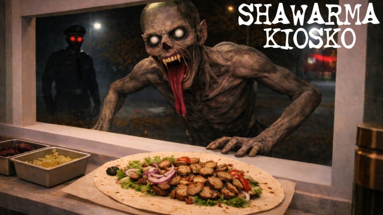 UN KIOSKO DE SHAWARMAS UN POCO PARTICULAR...