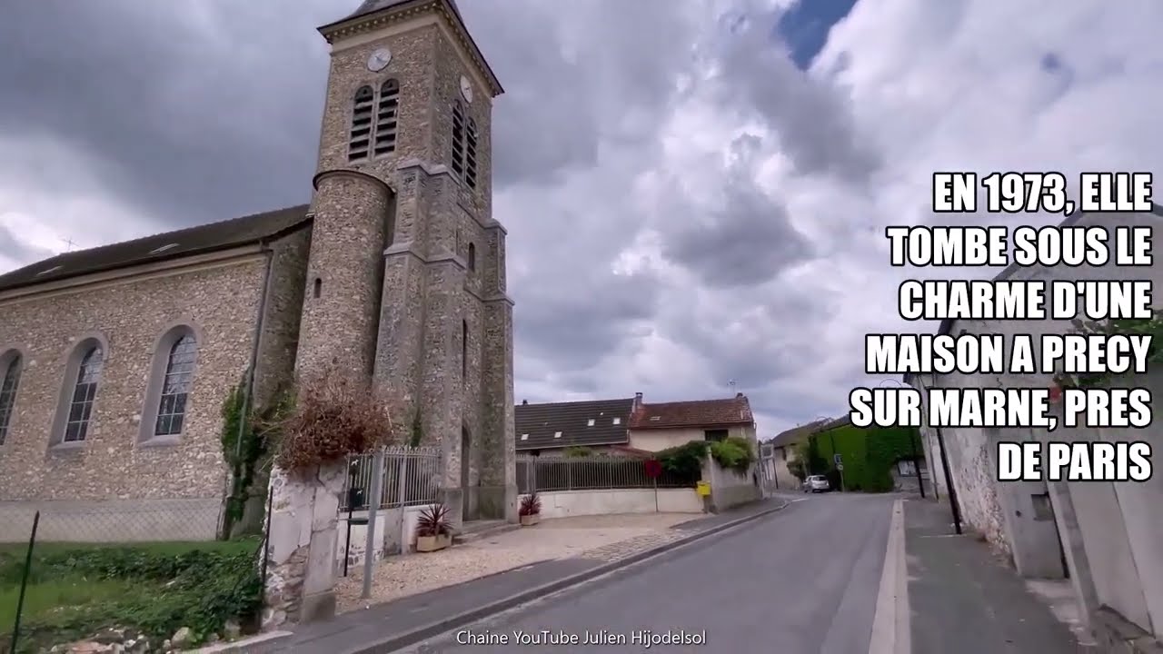 Maison de BARBARA, ses lieux de vie, Paris, Bruxelles, Precy-sur-Marne