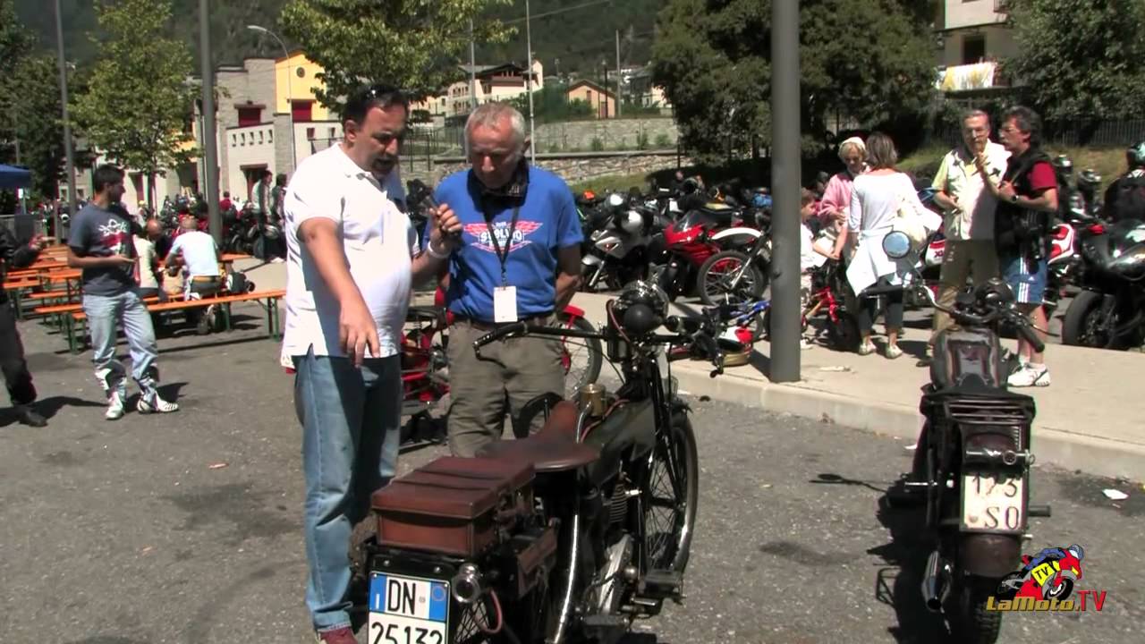 Moto Storiche Guzzi al Motoraduno dello Stelvio
