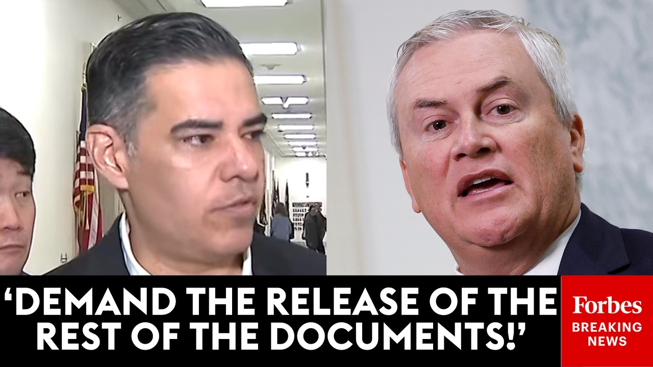 'Quite Frankly, They Are Stalling': Robert Garcia Calls Out Comer On Unreleased Epstein Files