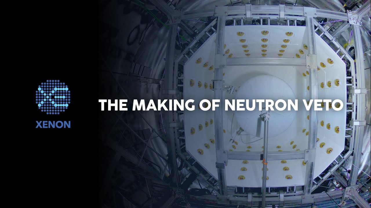 ⚛  The Making of Neutron Veto (4K) | XENONnT Dark Matter Experiment