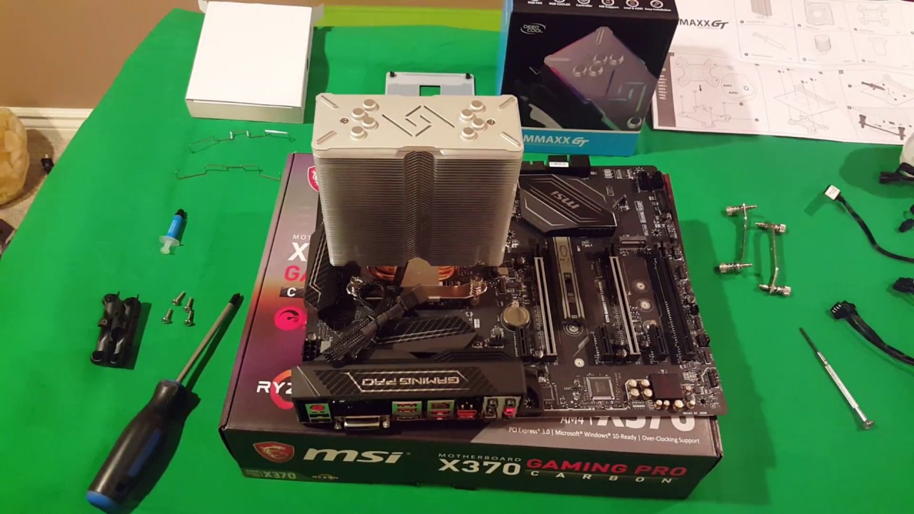 Deepcool Gammaxx GT RGB Unboxing Review and Install