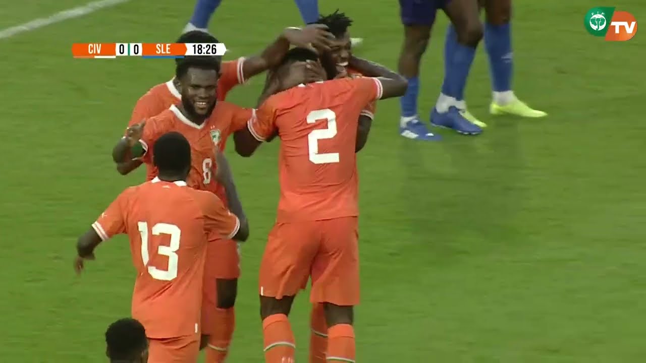 Retour sur les images de la  victoire des Éléphants face à la Sierra Leone / Match amical.