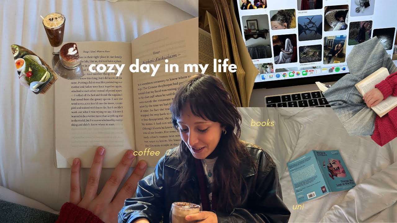 quiet days and endless reading | day in my life vlog