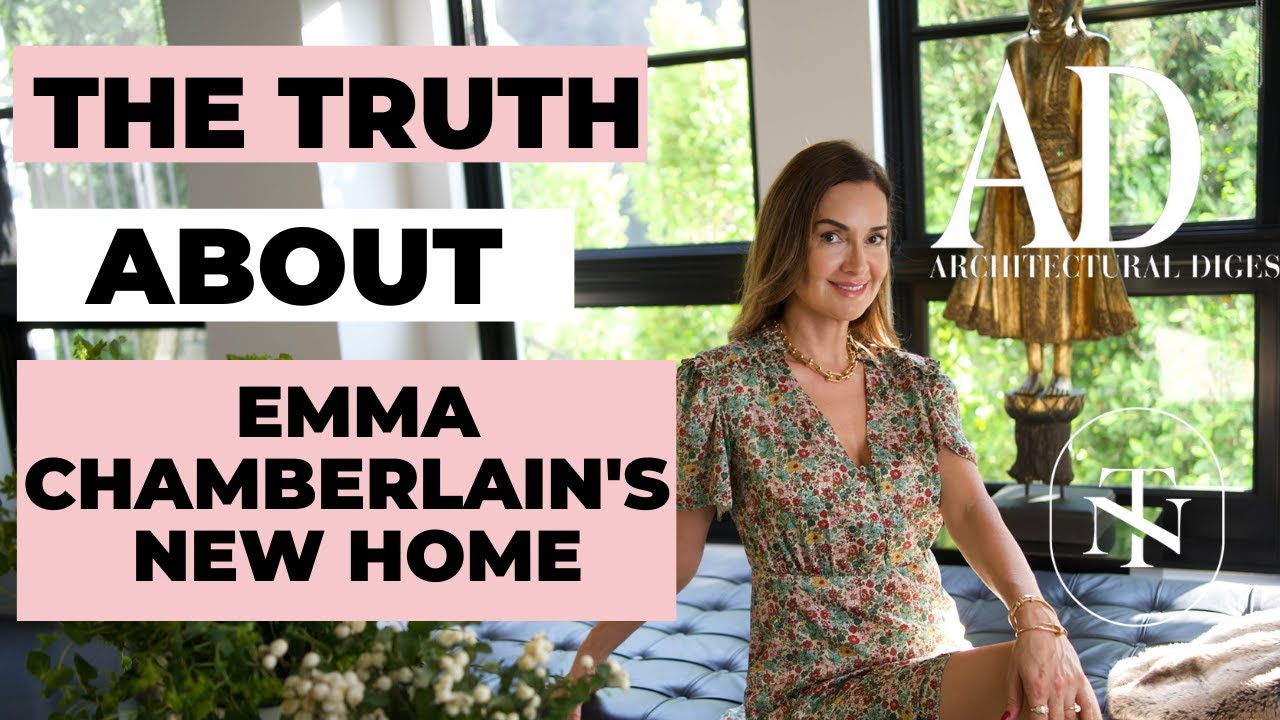 DISSECTING EMMA CHAMBERLAIN'S ARCHITECTURAL DIGEST HOME | RED ELEVATOR | NINA TAKESH