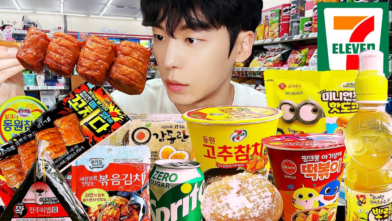 ASMR MUKBANG | 편의점 라면 치즈 떡볶이 김밥 디저트 먹방 & 레시피 FRIED CHICKEN DESSERT AND Tteokbokki EATING