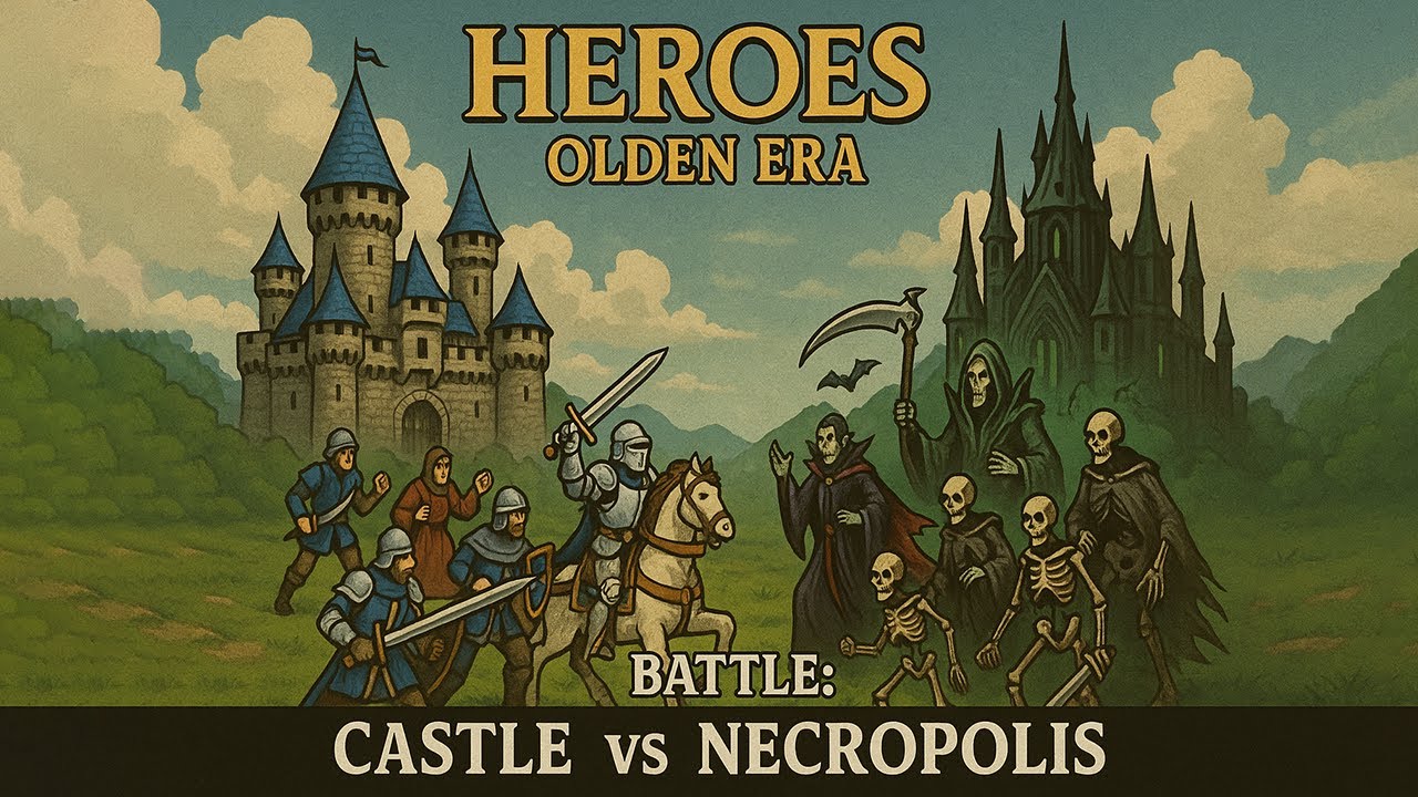 Heroes Olden Era   Castle vs Necropolis
