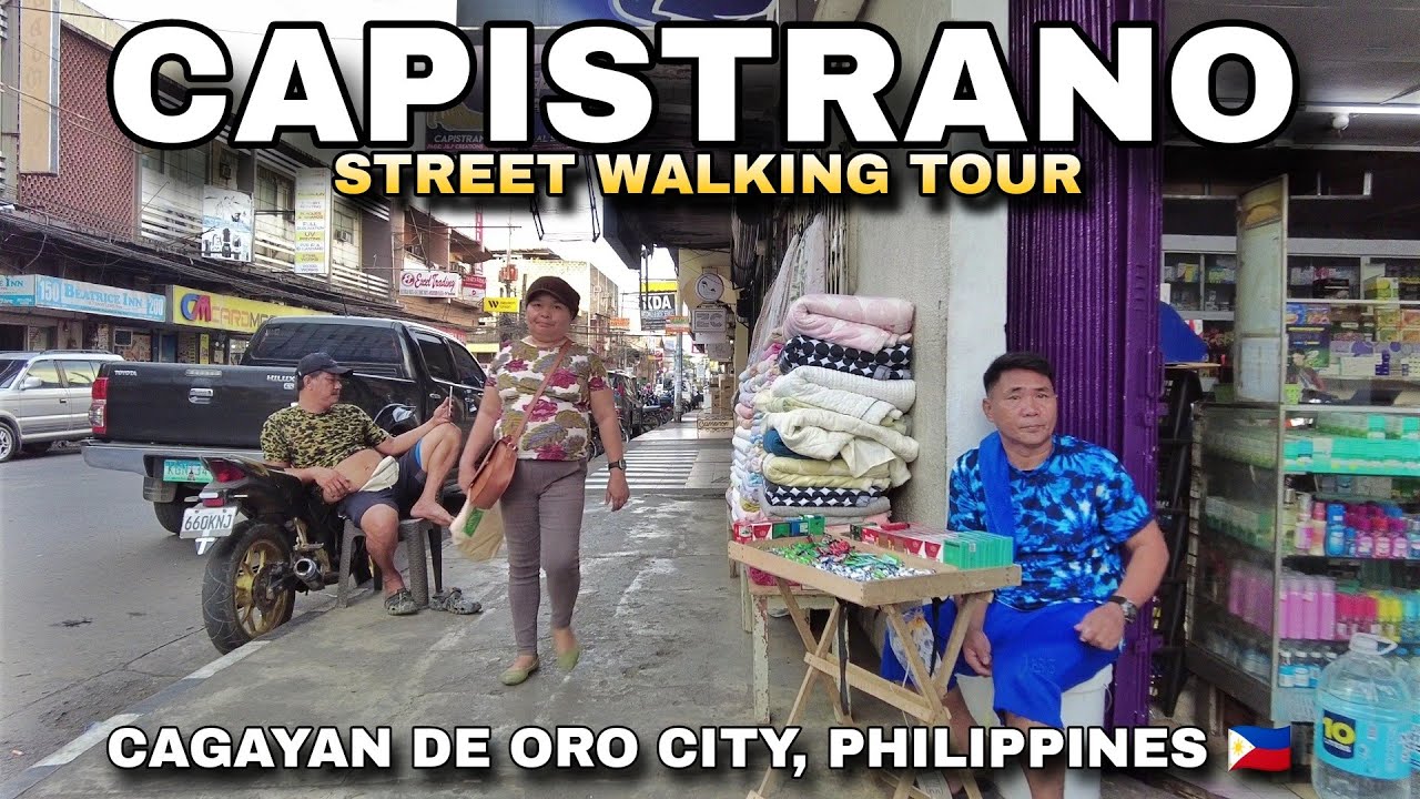CAGAYAN DE ORO CITY MINDANAO, PHILIPPINES - Walk through Capistrano Street 2025 | 4K
