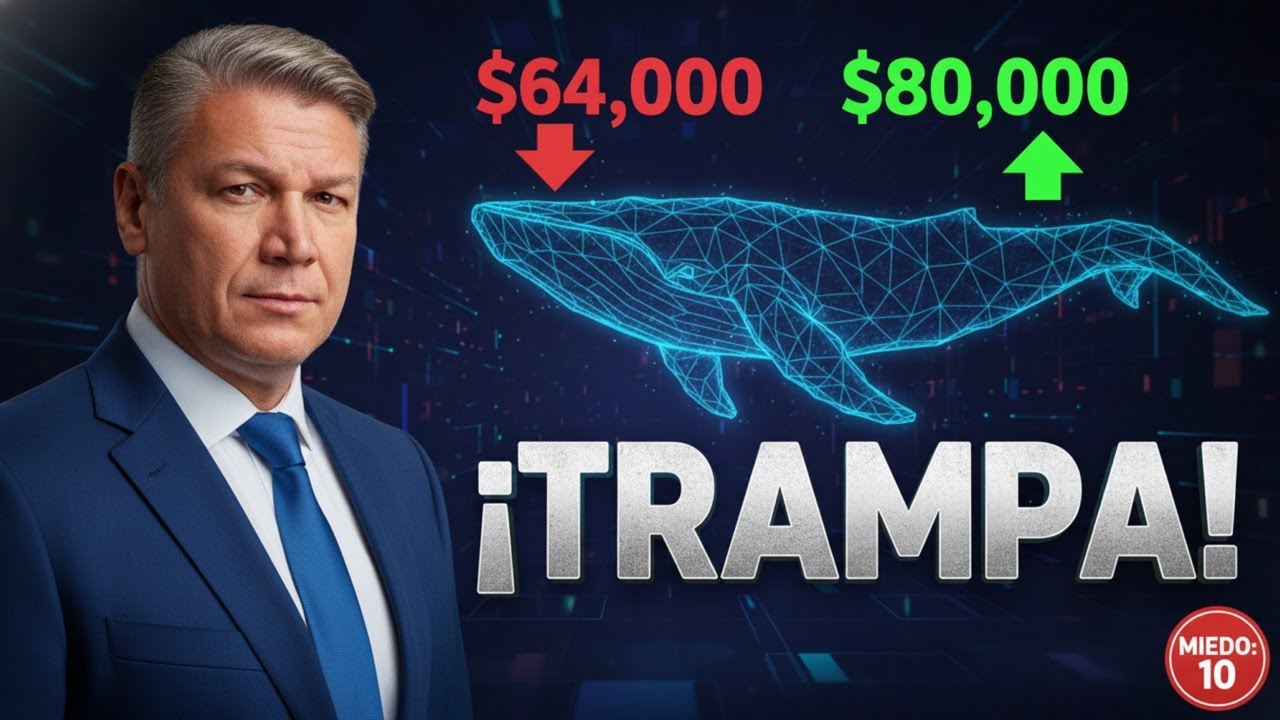 &iexcl;NO VENDAS! La trampa de los $64,000 que el Market Maker no quiere que veas 🐋