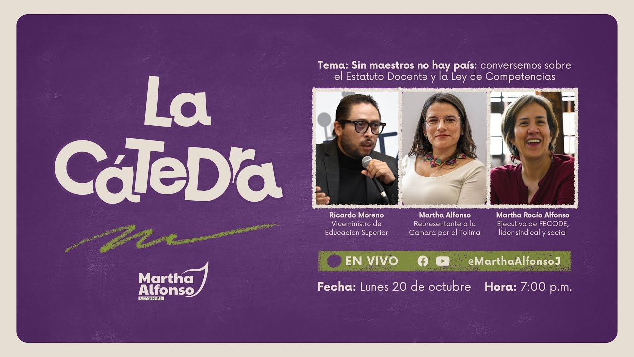 LA C&Aacute;TEDRA | EP. 02: Sin maestros no hay pa&iacute;s