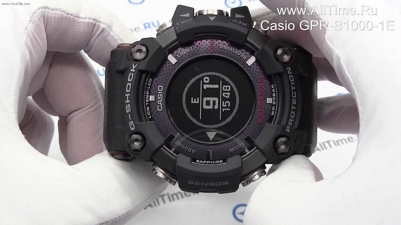Обзор японских наручных часов Casio G-SHOCK Rangeman GPR-B1000-1E
