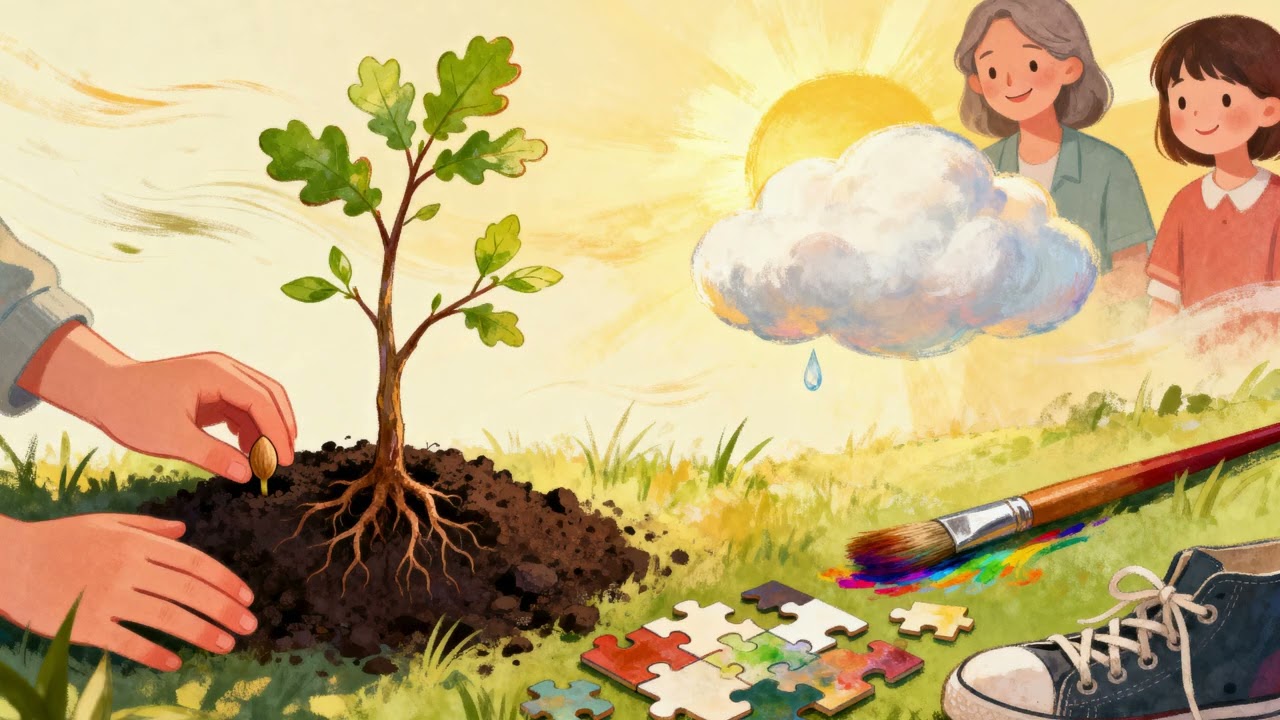 Little Oak, Big Roots — A Gentle SEL and Executive Function Song for Kids