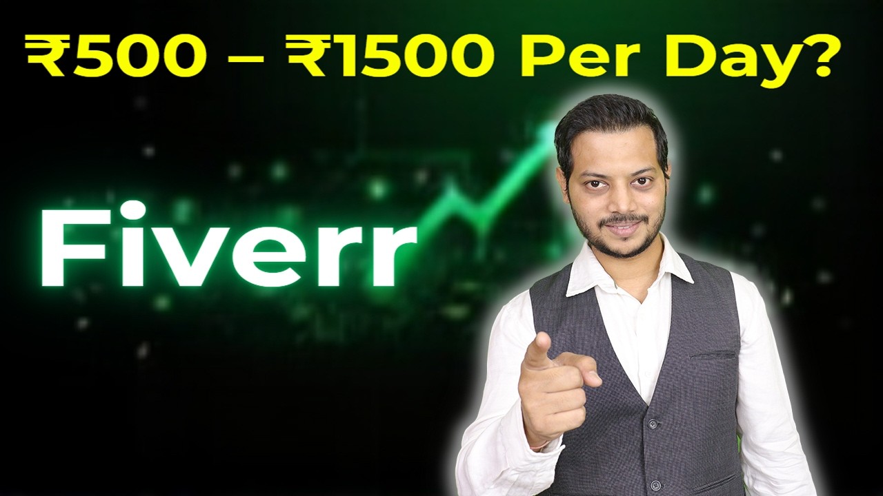 No Degree Needed! Earn ₹500–₹1500 Daily with Excel on Fiverr 💰