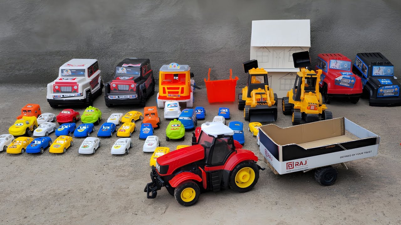 Unboxing tractor toy |toyswold kidsvideo#toys #kids #jcb 