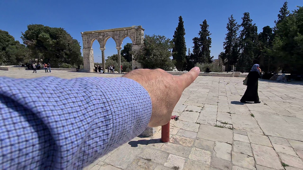 بئر الرمانة ... من آبار صحن الصخرة ... آبار المسجد الأقصى ... الجزء  27 ...  مع المحامي بلال محفوظ