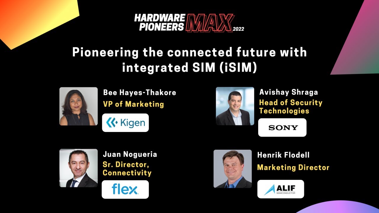 Pioneering the connected future with integrated SIM (iSIM) - Kigen