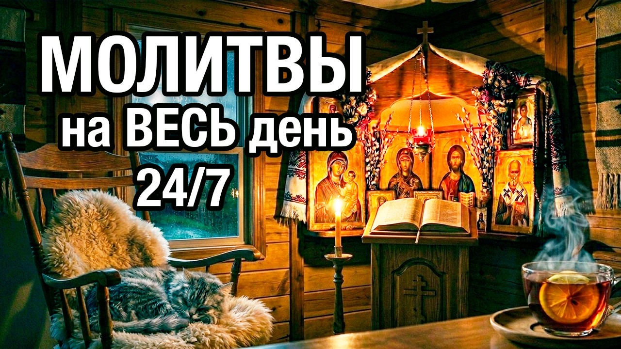 Акафисты 24/7 🙏 Непрестанная молитва