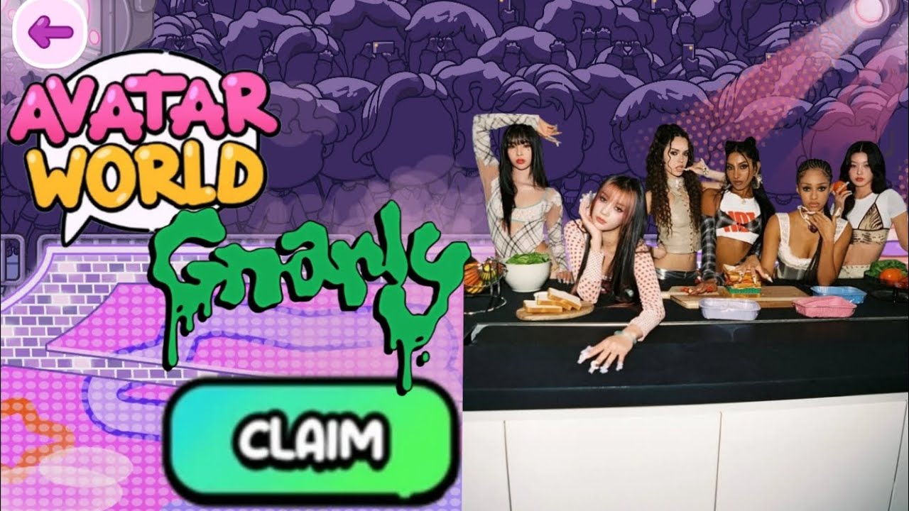 KATSEYE IN AVATAR WORLD!!🔑🛡👑🍒🐚⚓️😱✨️ |  GALXE  CONCERT!?✨️ #theroyamenjifamily #avatarworld #katseye 
