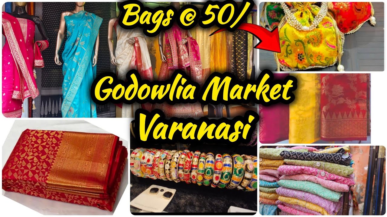 Godowlia Market Kashi 🛍️ Varanasi -Best Place to shop 🥳