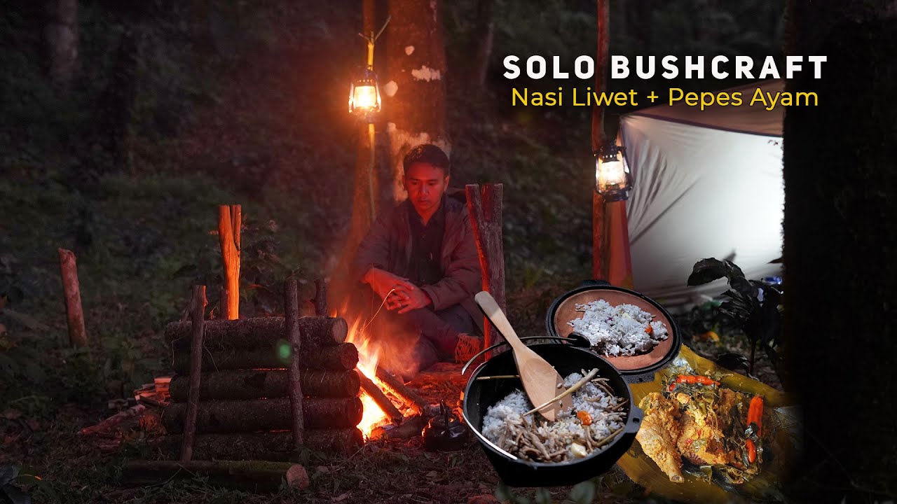 Bushcraft Camp | Nasi Liwet Pepes Ayam
