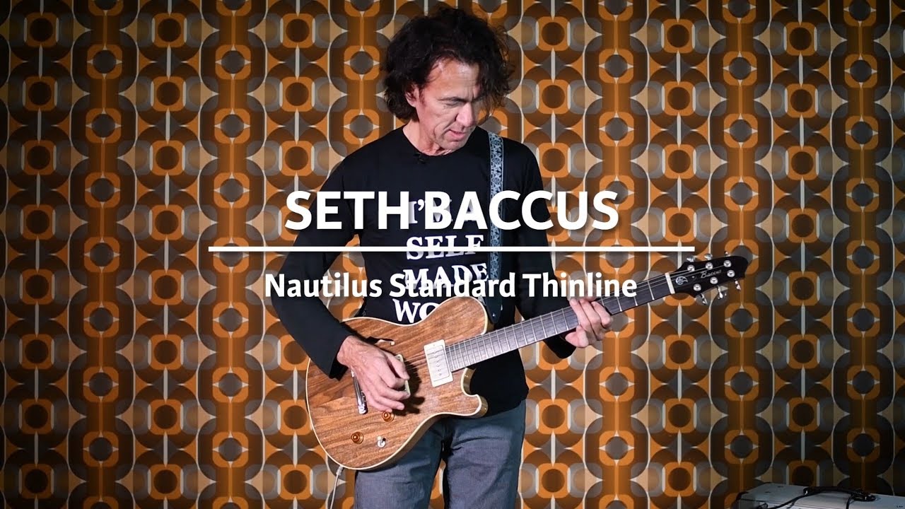 Seth Baccus Nautilus Standard Thinline played by Erwin van Ligten | Demo @ TFOA