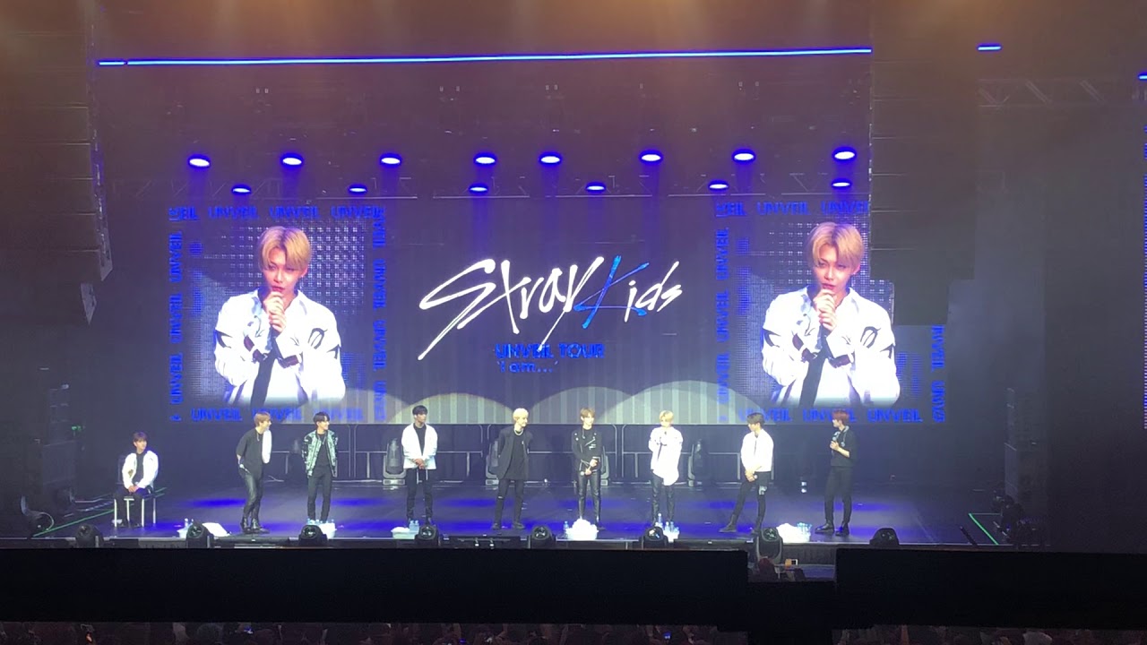 20190224 Stray Kids Unveil Sydney - Felix’s ending ment