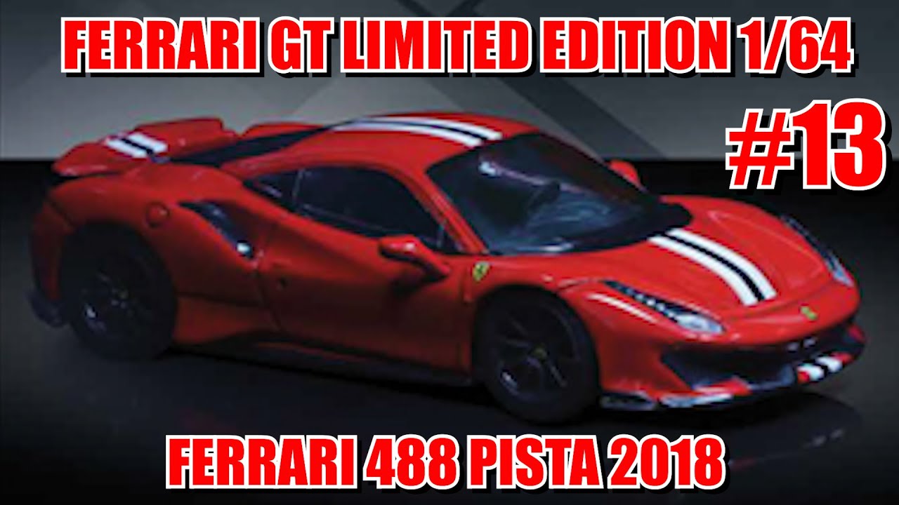 FERRARI GT 1/64 #13 - 488 PISTA 2018 - Centauria | Edicola