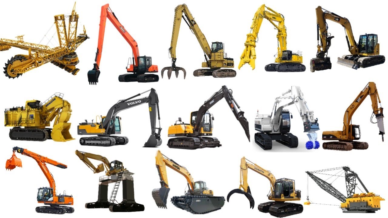 Jenis-jenis Excavator Dan Fungsinya | Bucket Wheel Excavator excavator, Dragline Excavator