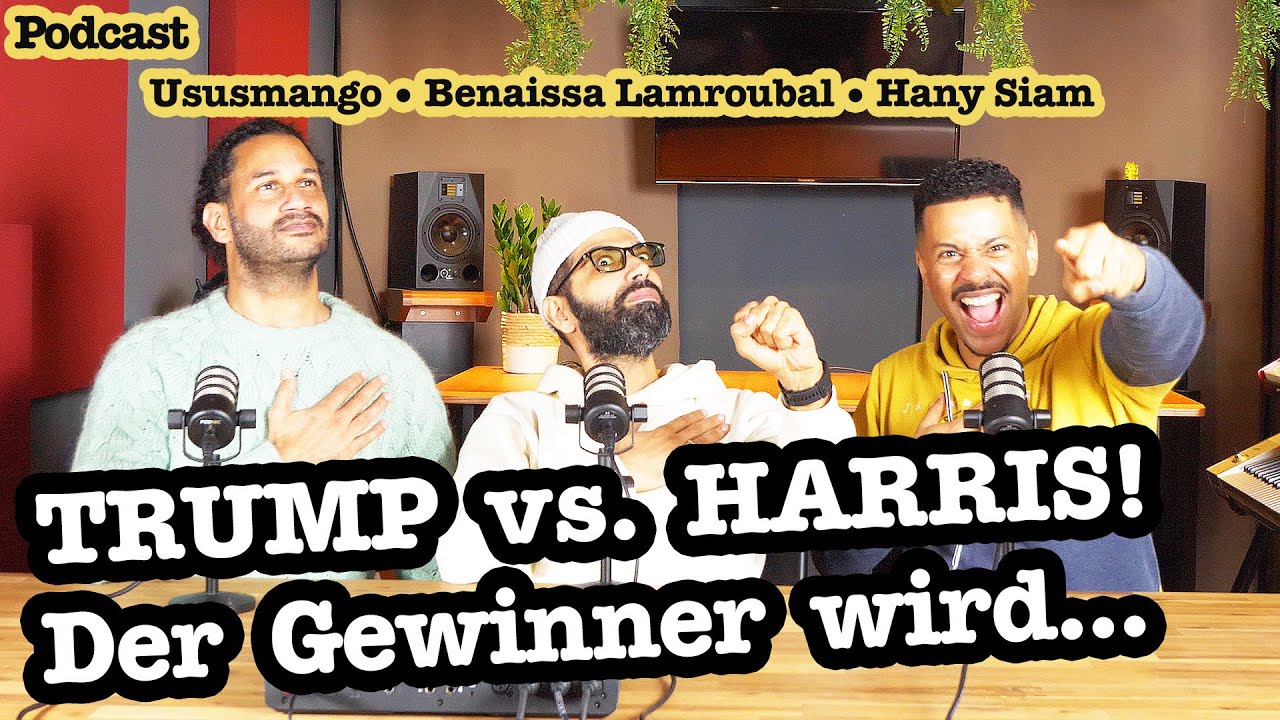 GEH ZUR POLIZEI! | Gewinnt TRUMP gegen HARRIS? | RebellComedy Podcast | Benaissa, Ususmango & Hany