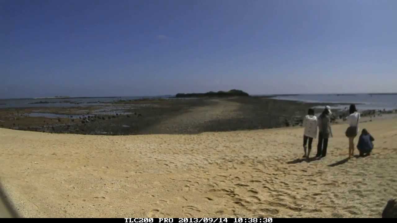 澎湖北寮奎壁山-赤嶼海底步道縮時攝影