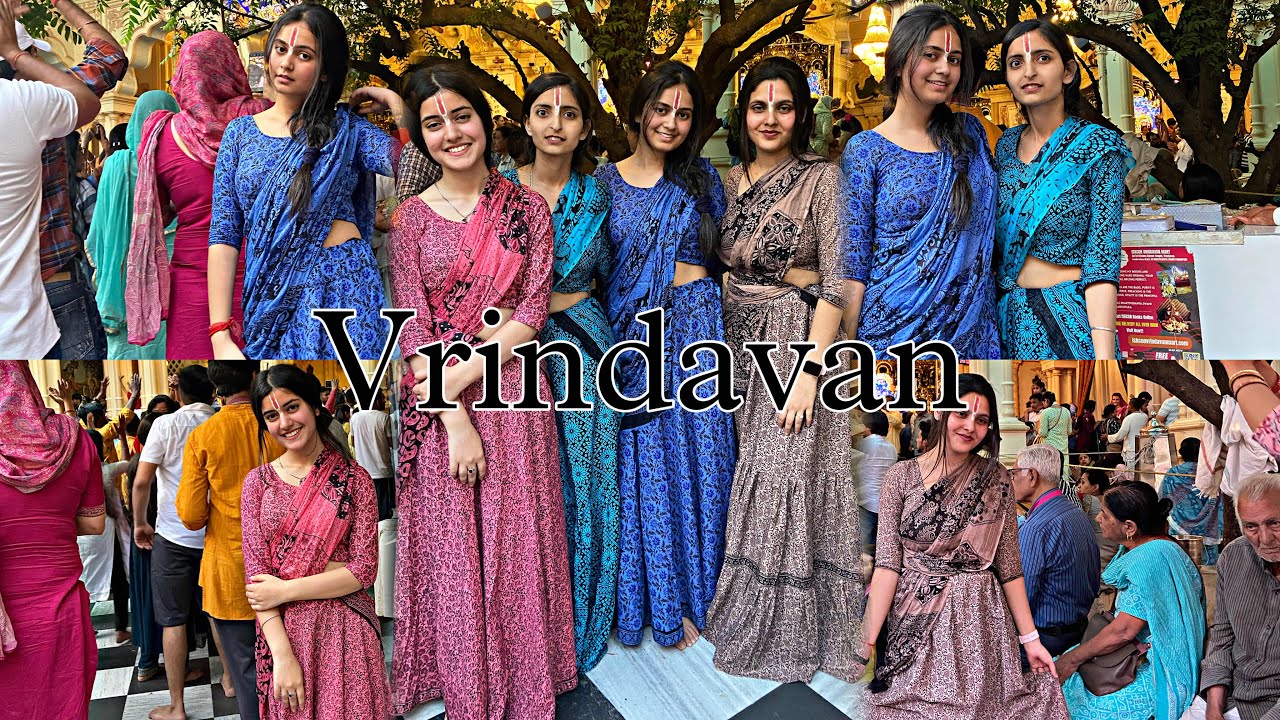 Vrindavan Gopi Dress Shopping | Tanvi Sharma #vrindavan #uttarpradesh