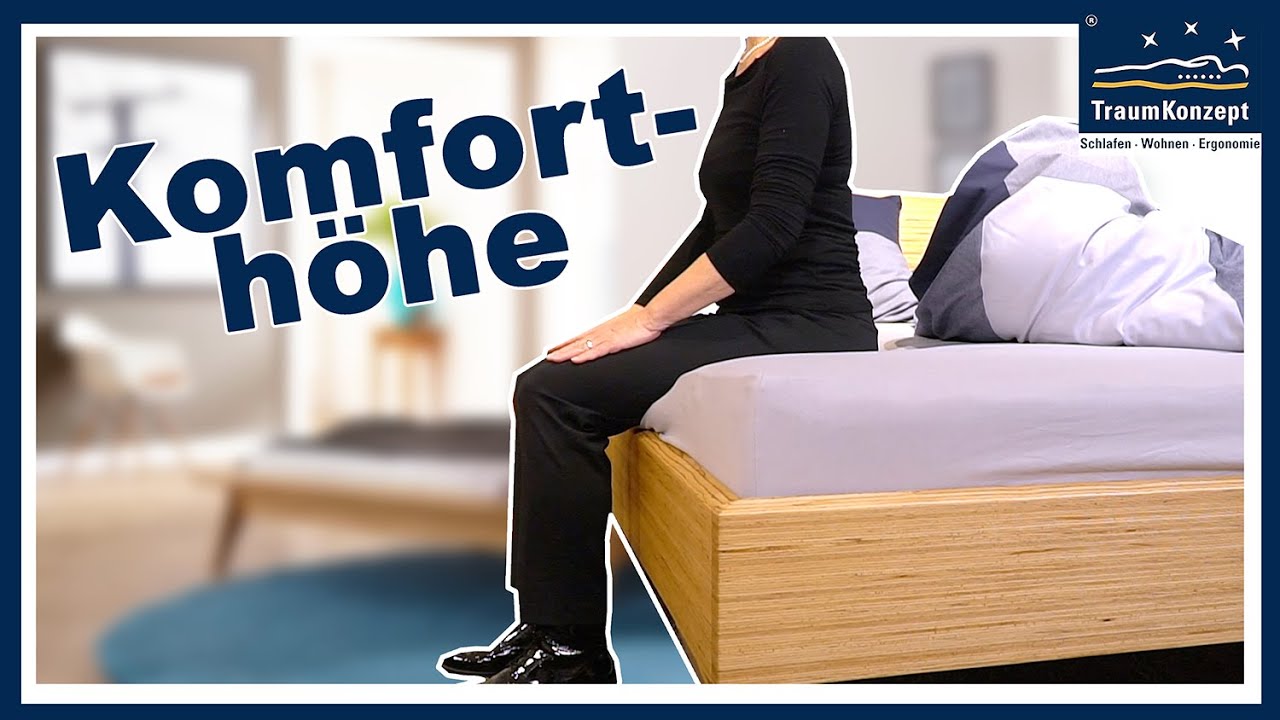 KOMFORTHÖHE bei BETTEN richtig bestimmen- FRAG DEN JÄGER - Folge 39