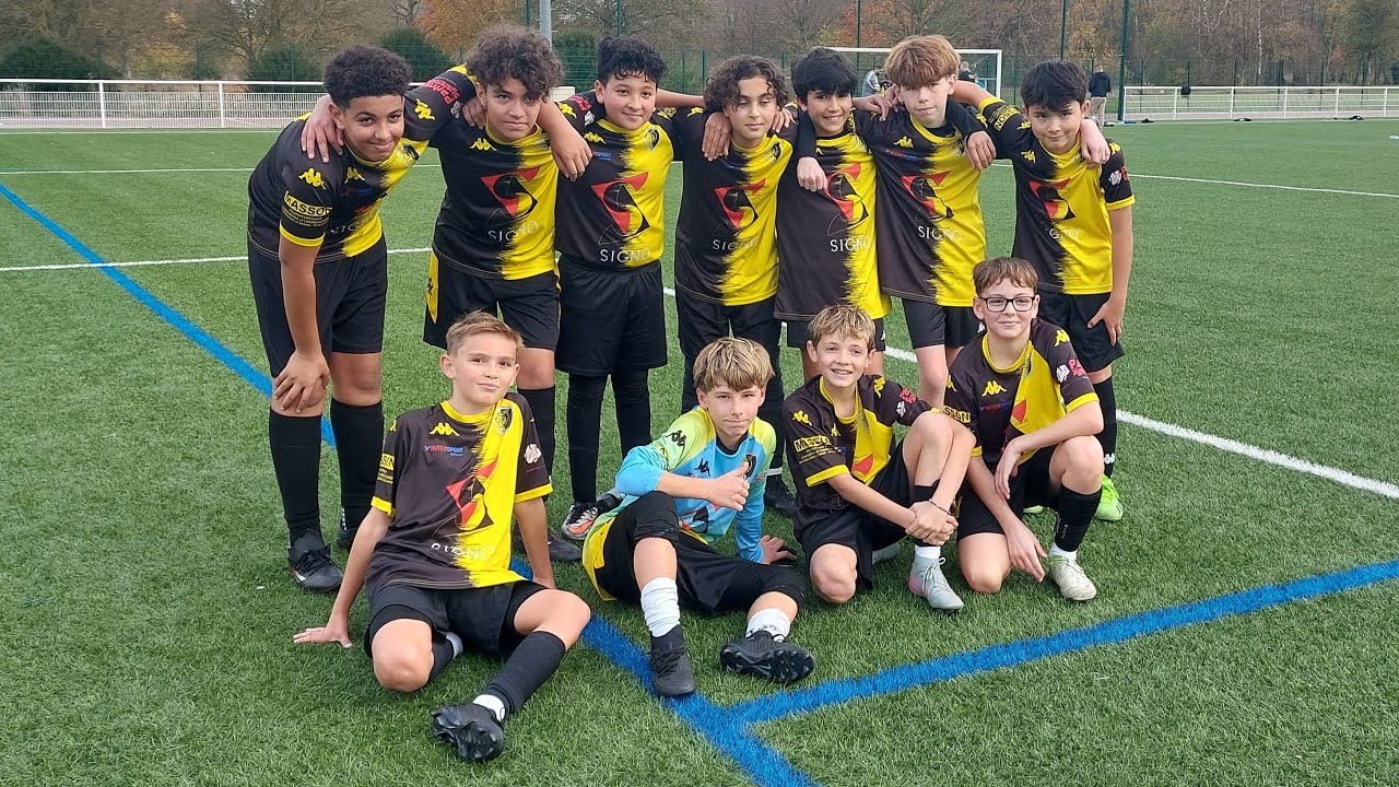 U13A US Aulnoy champ niv A à Aniche (5-1)