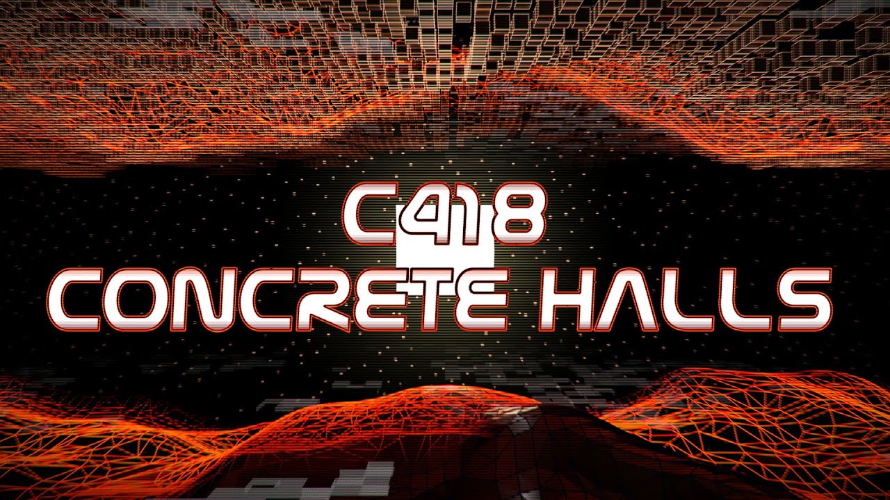 C418 - Concrete Halls (Synthwave Remix - Remastered)