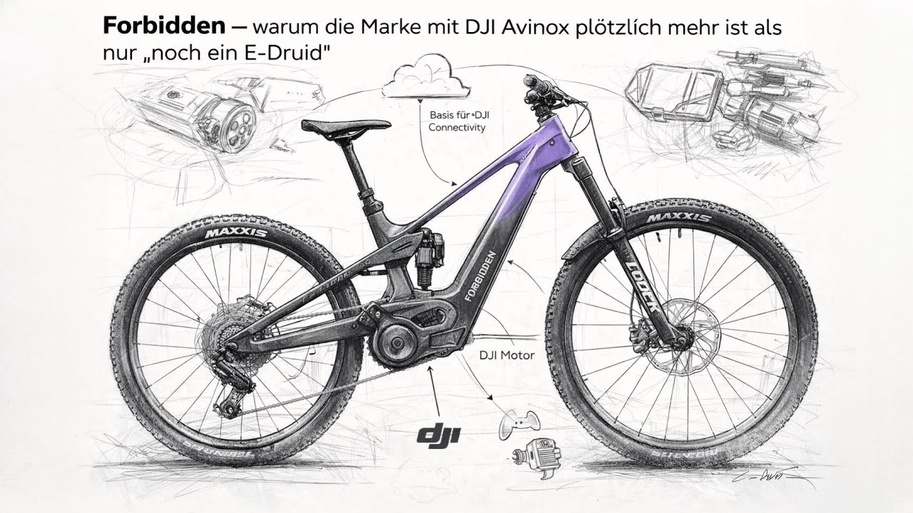 Forbidden – warum die Marke mit DJI Avinox plötzlich mehr ist als nur „noch ein E-Druid“