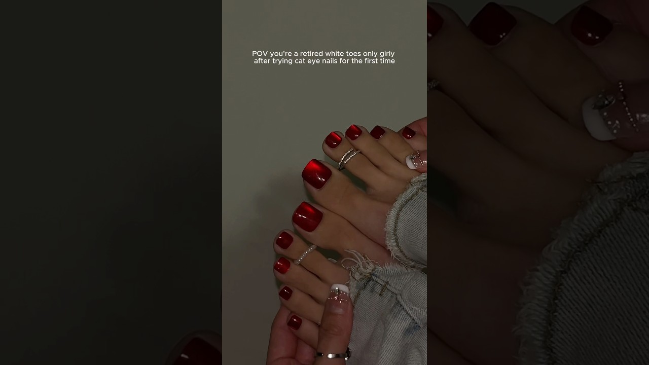 I&rsquo;m a retired white toes only girly now 😌