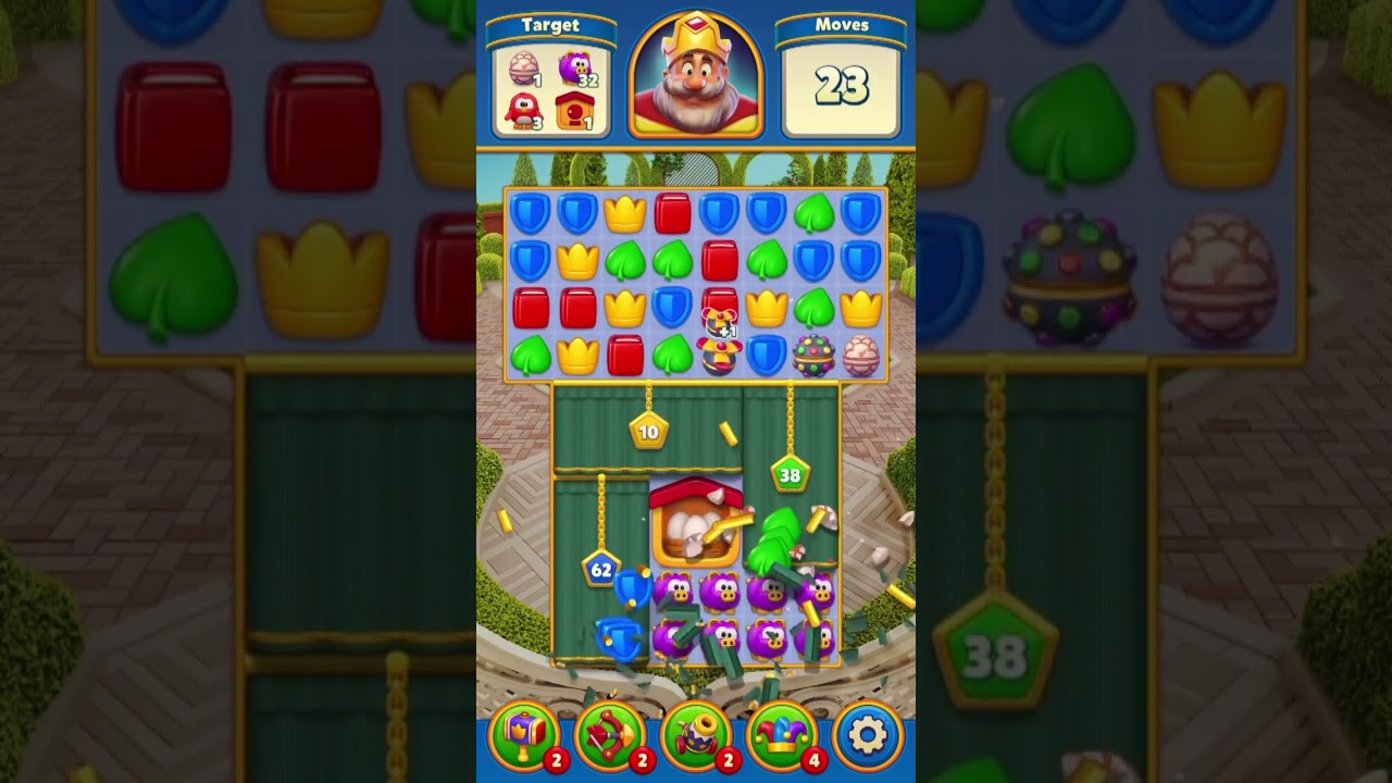 Royal Match  Level 661 thru 665 👑