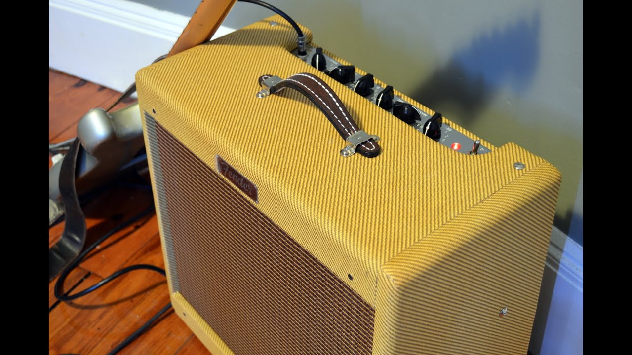 Demo: Fender Blues Jr 1x12 NOS, clean Stratocaster