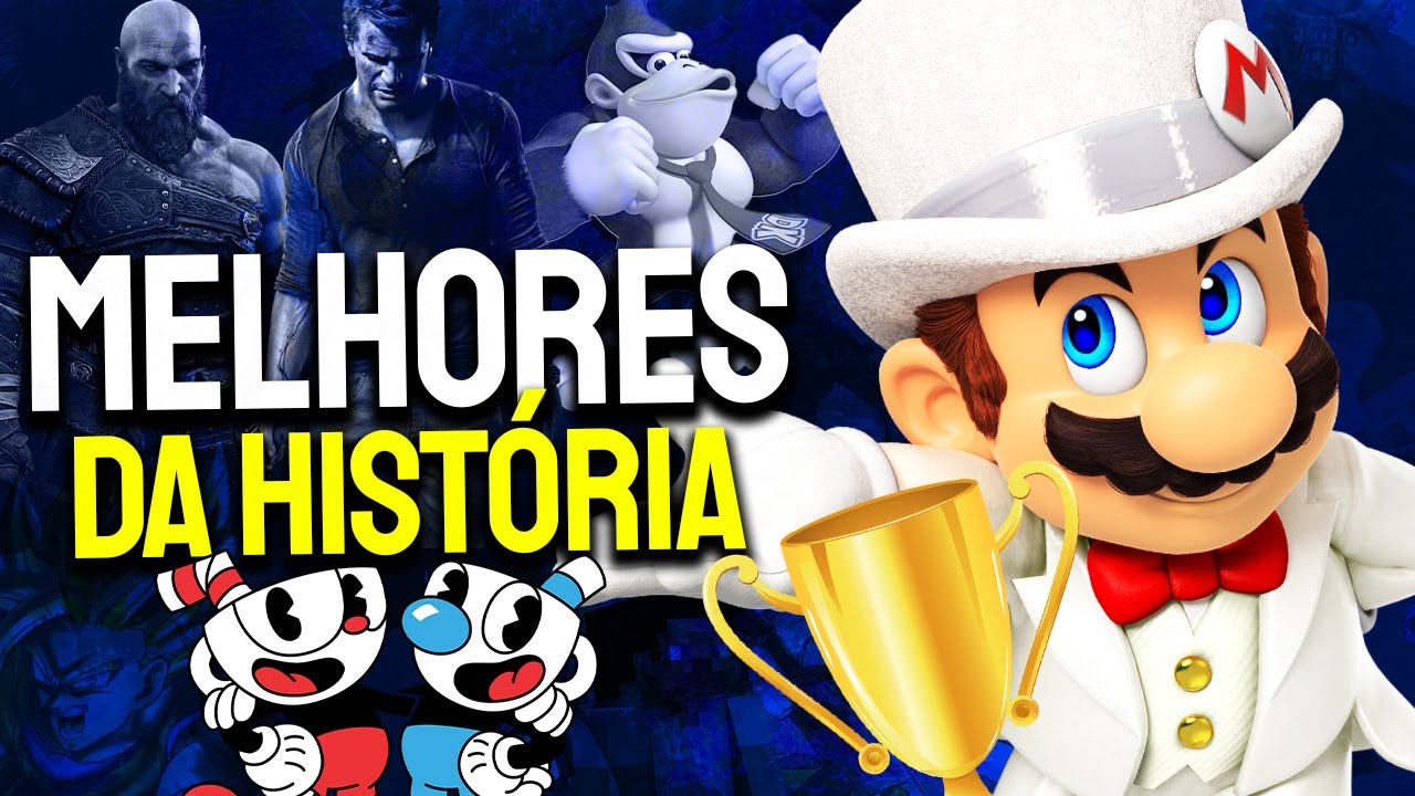 Os 10 MELHORES JOGOS DE TODOS OS TEMPOS! I Especial 10.000 Inscritos