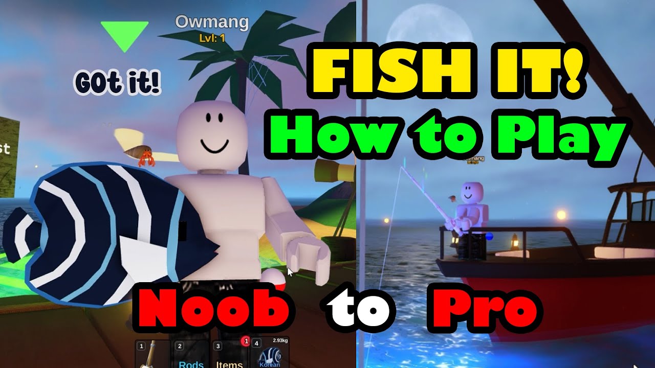 FISH IT: Как играть в Roblox Fish it! (Руководство для начинающих)