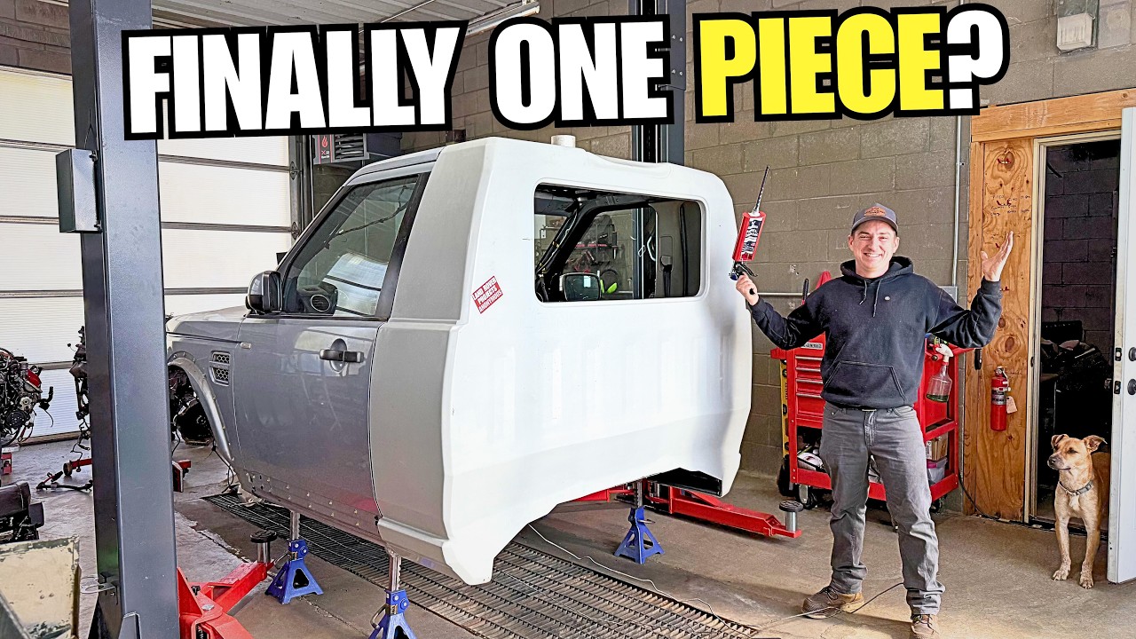 The BEST LR4: The Truck Cab is Permanently Mounted!