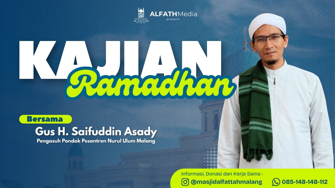 🔴 LIVE KAJIAN RAMADHAN MASJID AL FATTAH MERGOSONO