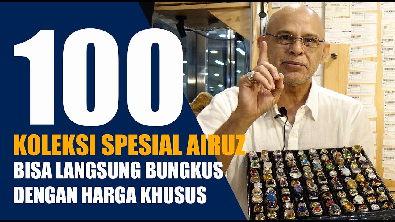 100 Koleksi Batu Mulia Airuz