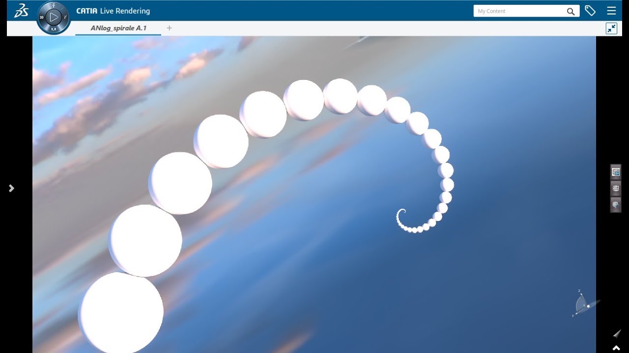 3DEXPERIENCE Tutorial: create 3D curves from their parametric equation