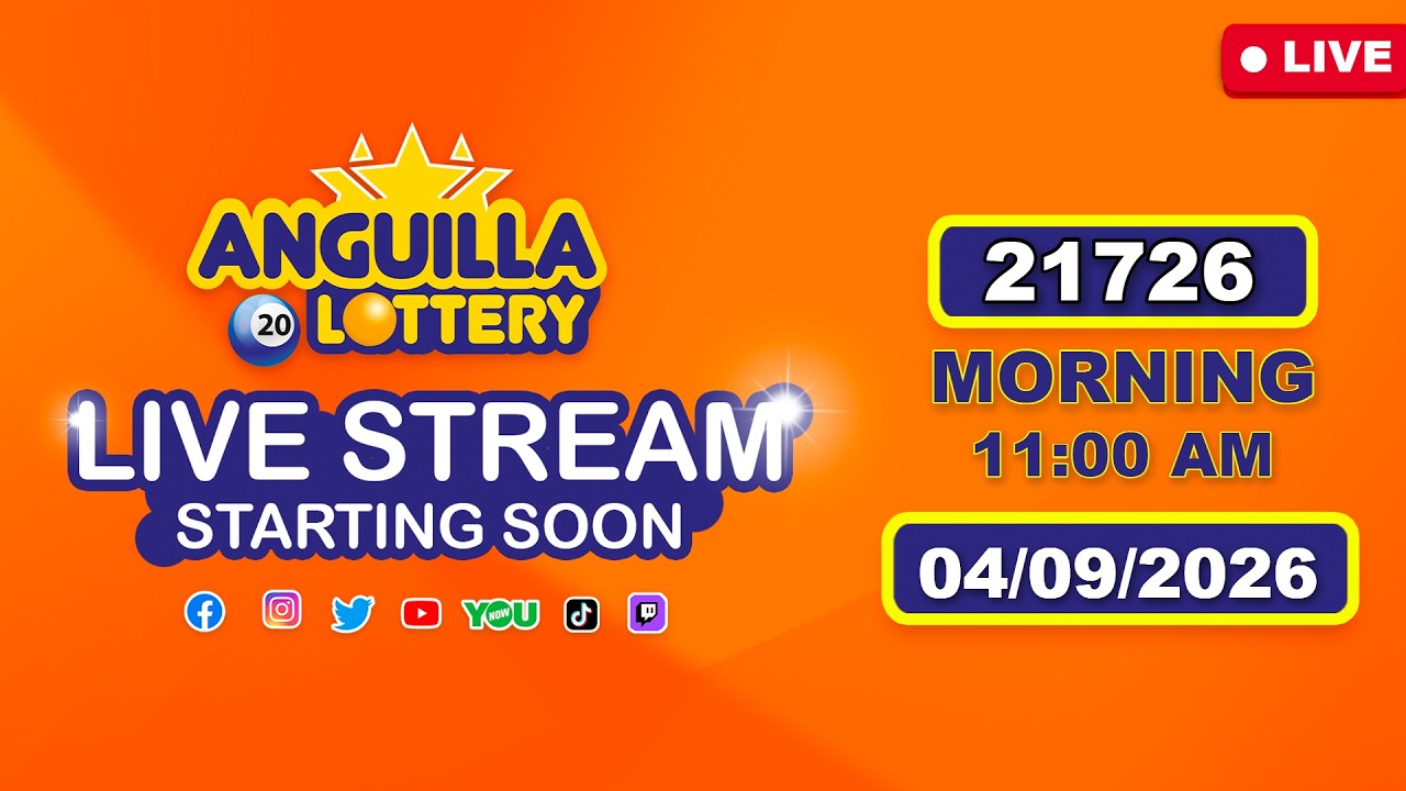 Emisi&oacute;n en directo de Madroka Anguilla Lottery, LTD 21726