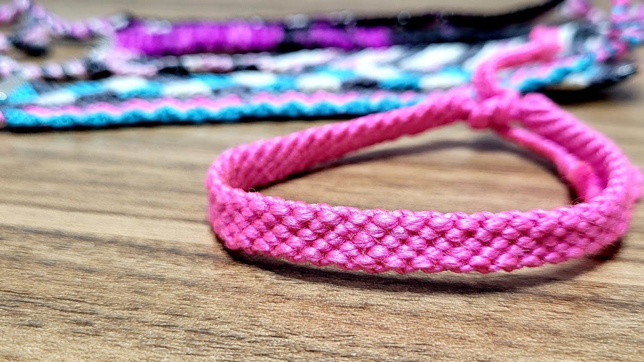 Arkadaş Bilekliği İpten Bileklik Yapımı Yeni Başlayanlar İçin / friend bracelet