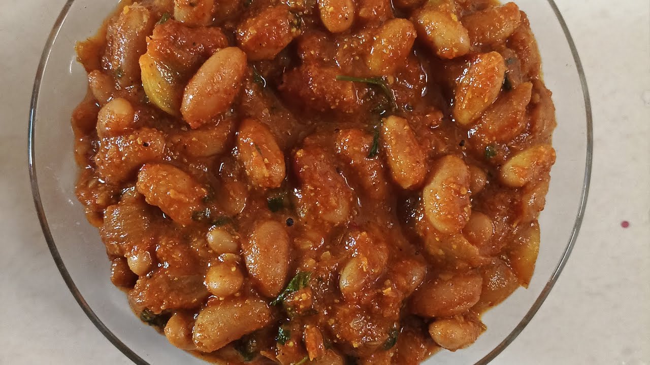 राजमा की रेसिपी टेस्टी भाजी,😋😋😋😋😋😋