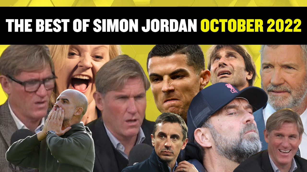 Gary Neville 😠 HEATED Arguments 🔥 Cristiano Ronaldo 😱 | The BEST of Simon Jordan October 2022