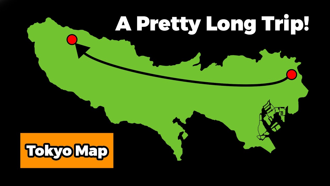 This Is The LONGEST One-Way Train Trip in Tokyo!